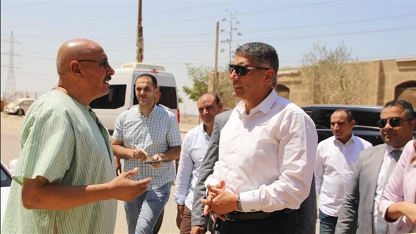 محافظ الجيزة خلال