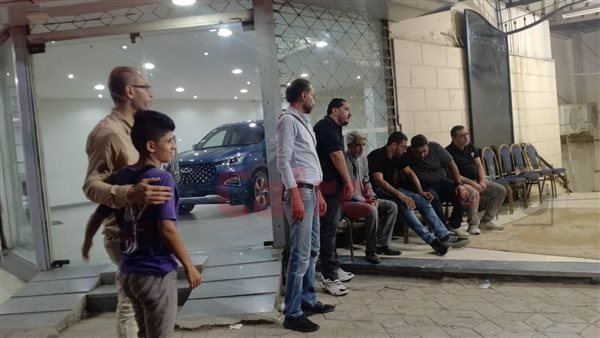 عزاء والدة لاعب الملاكمة