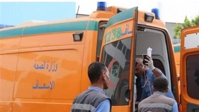 إصابة 10 أشخاص في تصادم سيارتين ميكروباص بالمنوفية