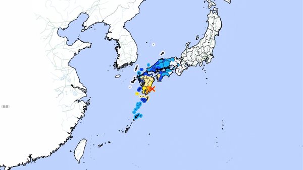 زلزال اليابان