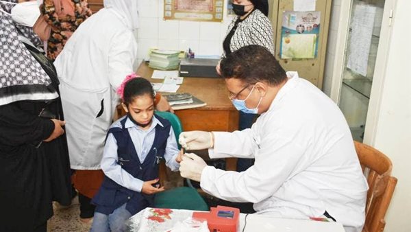 الكشف على الطلاب