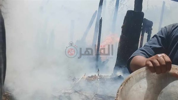 جانب من الحريق 