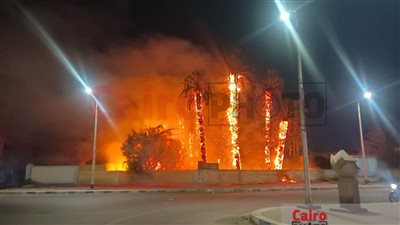 السيطرة على حريق في محيط دار مسنين في السويس