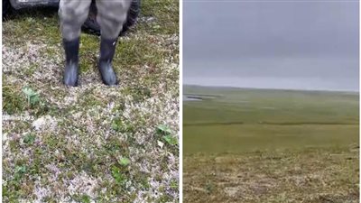 بسبب تغير المناخ.. مشهد صادم لتحرك الأرض نتيجة ذوبان الجليد في ألاسكا