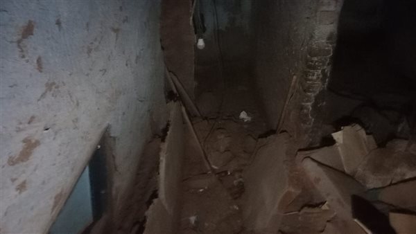 انهيار منزل