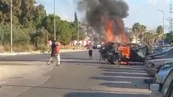 مسيرة إسرائيلية استهدفت