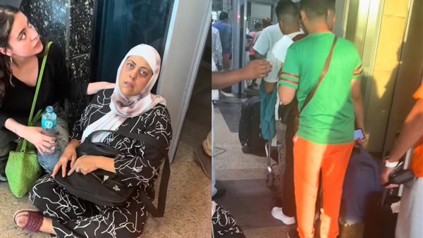 مواطنين في مطار سفنكس