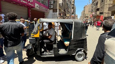 رفع 750 حالة إشغال والتحفظ على 9 مركبات توك توك في حملات مكبرة بالجيزة