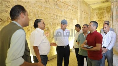 محافظ المنيا يزور عددا من الأماكن الأثرية والسياحية بالمحافظة استعدادا للموسم السياحي