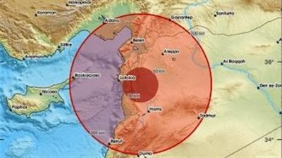 8 هزات أرضية تضرب سوريا خلال 24 ساعة
