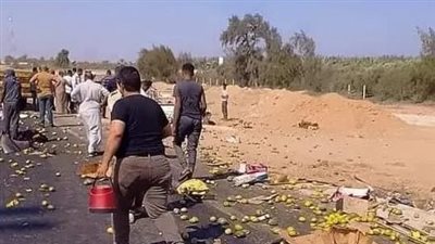 المانجا على الأسفلت.. إصابة 13 شخصًا في تصادم 3 سيارات على طريق الإسماعيلية القاهرة الصحراوي| صور 