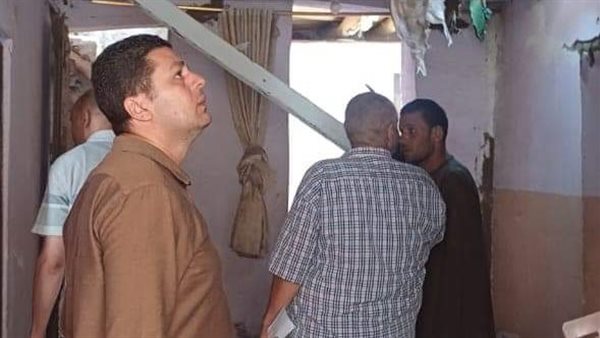 انهيار جزئي لمنزل