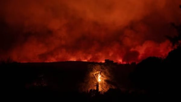 حريق اليونان بسبب