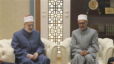 مفتي الجمهورية يستقبل وفدًا من قيادات الأزهر: الدار ستعمل تحت مظلة المشيخة في خدمة الدين والوطن 