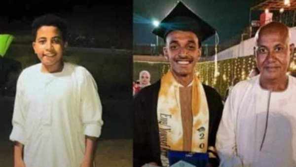 الأب المتوفي ونجليه