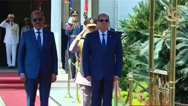 الرئيس السيسي يستقبل