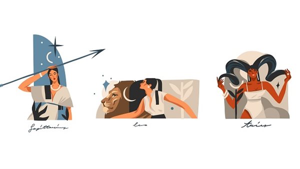 توقعات الأبراج النارية