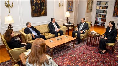 غزة على رأس الملفات.. عبد العاطي يلتقي وفد لجنة العلاقات الخارجية بمجلس الشيوخ | صور