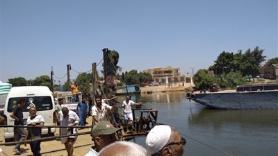 مصرع سائق مركب في حادث تصادم مع معدية أبو خفاجة ناحية أبو غالب