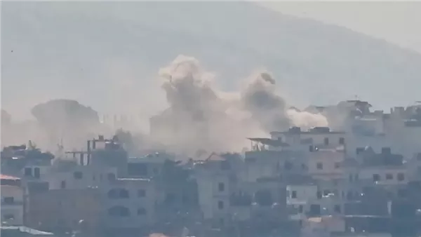 قصف إسرائيلي على