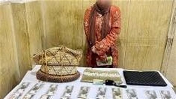 المتهمة والمضبوطات