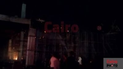 بـ 9 سيارات إطفاء.. السيطرة على حريق بمحطة القطار السريع بالمنيا | بث مباشر