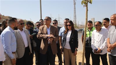 محافظ الجيزة يتفقد أعمال التطوير بمحيط المتحف المصري الكبير وتحسين الصورة البصرية للطرق 