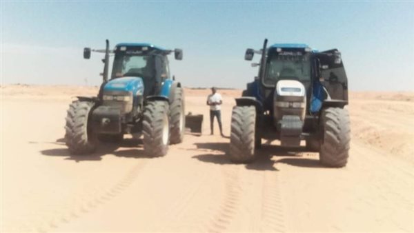 ضبط معدات زراعية