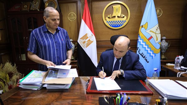 محافظ كفر الشيخ يعتمد