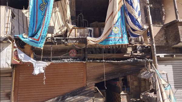 أثار الحريق