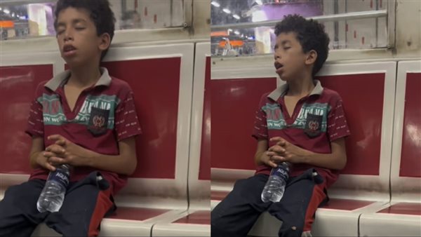 صغير يقاوم النوم