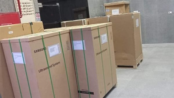 الأجهزة أثناء وصولها