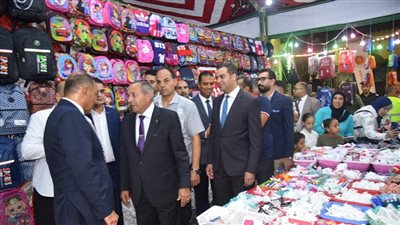 بأسعار مخفضة.. محافظ بورسعيد يفتتح معرض أهلا مدارس | بث مباشر 