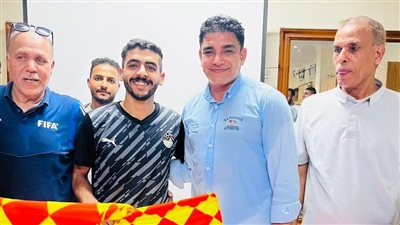 إبراهيم نور الدين يشارك في اليوم التثقيفي الأول لحكام كرة القدم بالفيوم