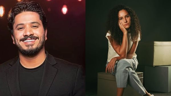 مصطفى حجاج وسمر طارق