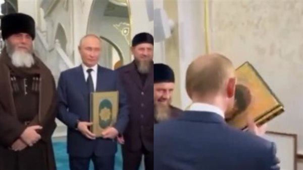 لحظة احتضان بوتين