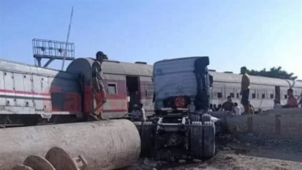 حادث قطار برج العرب في