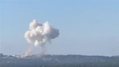 حزب الله يقصف قاعدة ميرون الإسرائيلية.. وانتشار الحرائق بالمنطقة