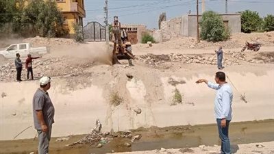 إزالة 10 تعديات على الأراضي الزراعية وأملاك الدولة في الشرقية