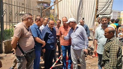 محافظ أسيوط: توفير سيارات وفتح حديقة الفردوس لتوفير المياه للأهالي بعد كسر خط طرد محطة البركة