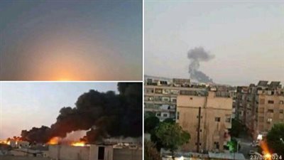 غارات إسرائيلية عنيفة على مطارت ومواقع عسكرية في سوريا 