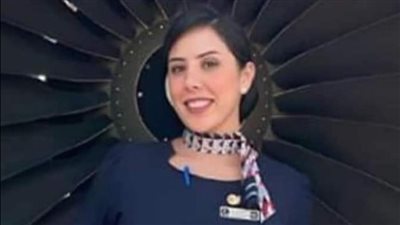 كان نفسنا نكبر ونعجز سوا.. خطيب مضيفة الطيران ريهام هشام ينعيها بكلمات مؤثرة