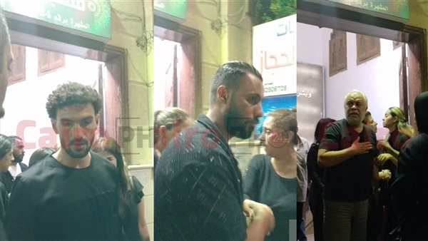 أشرف زكي وحسام عاشور