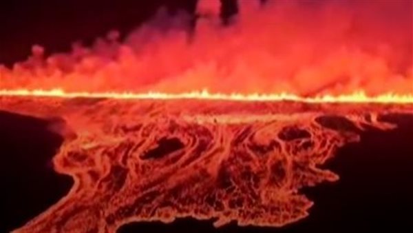 ثوران بركان 