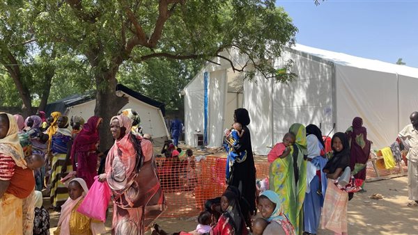 النازحون السودانيون