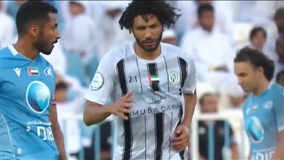 محمد النني يشارك في هزيمة الجزيرة أمام بني ياس بالدوري الإماراتي