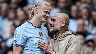 جوارديولا: هالاند فتاك لكن المهاجم المتكامل هو ميسي.. وسعيد جدًا بعودة جوندوجان