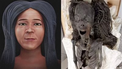 ليست خطأ في التحنيط.. علماء يعيدون بناء وجه المومياء الصارخة في مصر