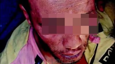  لمحاولته خطف فتاة.. علقة سخنة لسائق توك توك على يد أهالي سنورس بالفيوم قبل تسليمه للشرطة