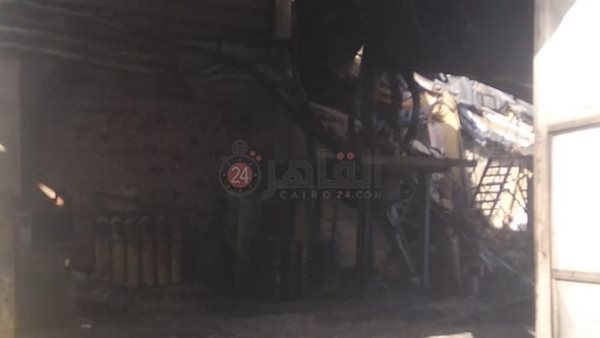 آثار الحريق